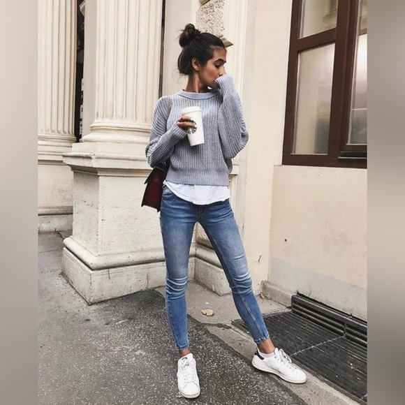 H&M Gray Ribbed Sweater - Picture 4 of 5